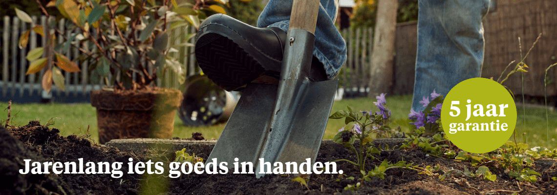 Ons eigen merk tuingereedschap.